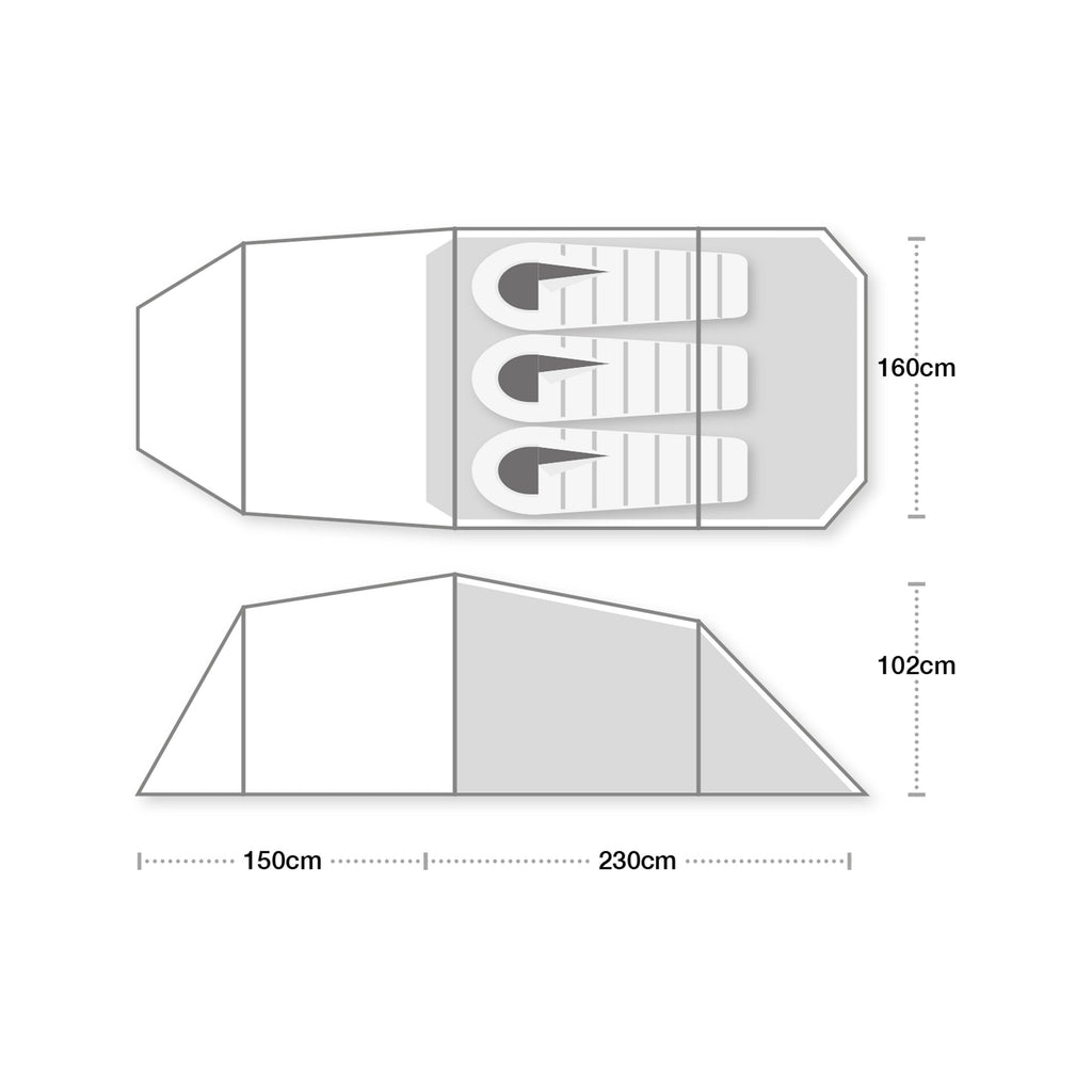 Blizzard Elite 3 Tent