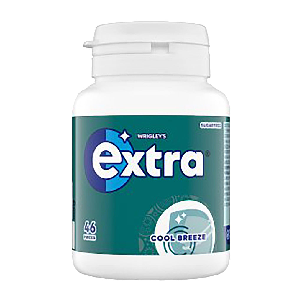 Extra Cool Breeze Sugarfree Chewing Gum Bottle