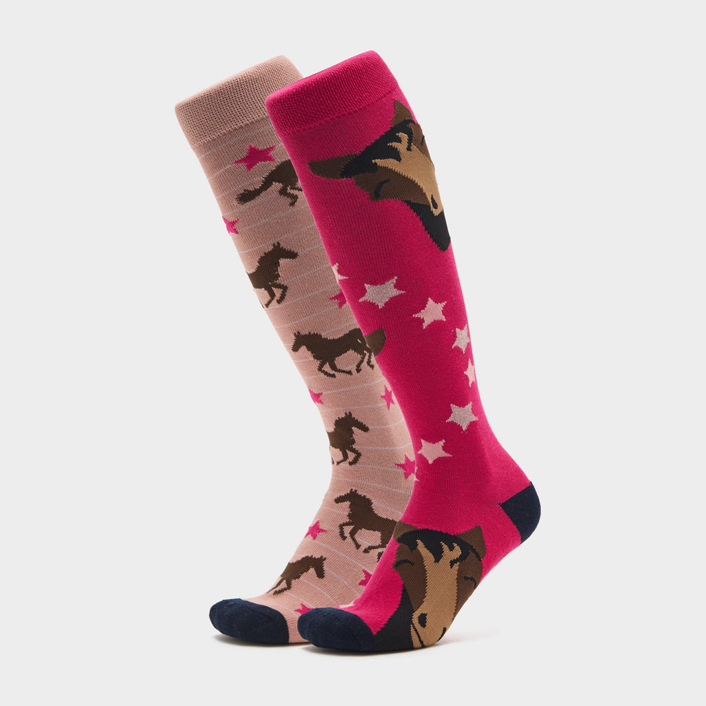 Kids' Wild Feet Knee-High Equestrian Socks