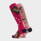 Kids' Wild Feet Knee-High Equestrian Socks