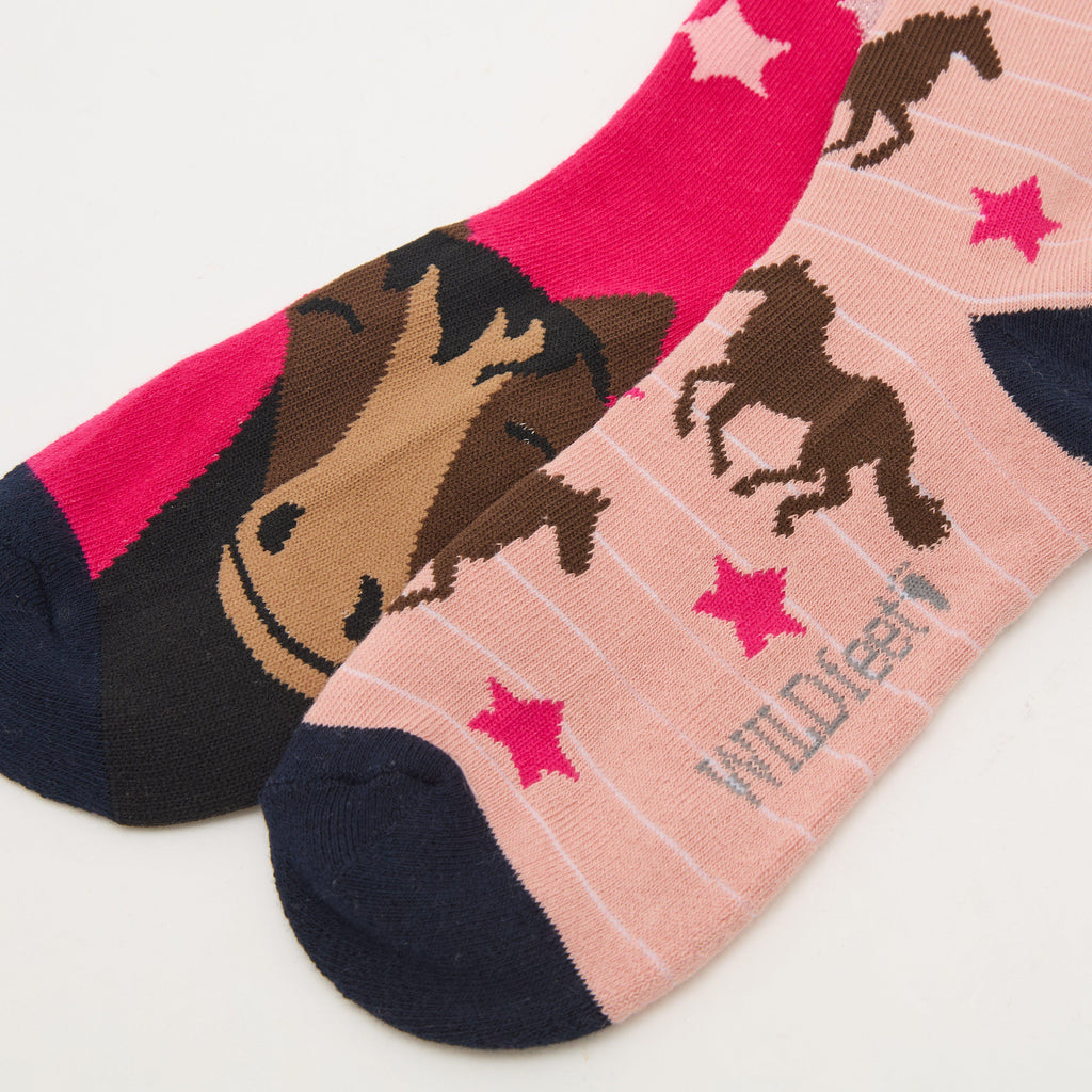 Kids' Wild Feet Knee-High Equestrian Socks