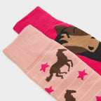 Kids' Wild Feet Knee-High Equestrian Socks