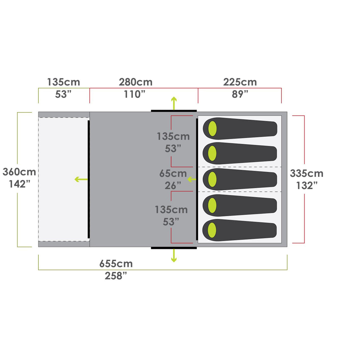 Evo TL V2 Inflatable Air Tent