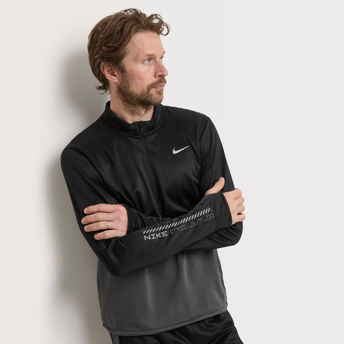Men's Pacer Winterized Dri-FIT 1/2 Zip Running Top