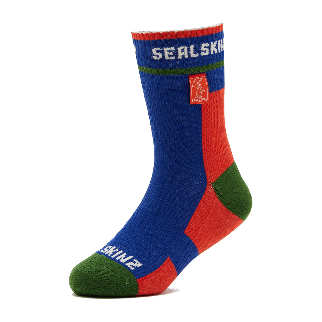 Berney Kids' Waterproof All Weather Mid Length Sock