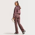 Zenvy High Waisted Flared Leggings