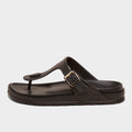 Women’s Soleil Black Buckle Flip Flop