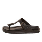 Women’s Soleil Black Buckle Flip Flop