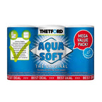 Aqua soft Toilet Paper x6