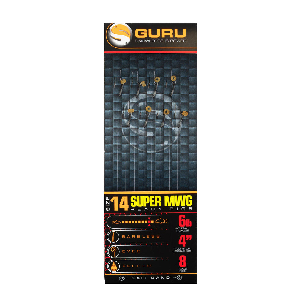 Super MWG Bait Band 4 Inch Hook Lengths
