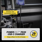 30W USB-C™ Power Delivery Mini Car Charger