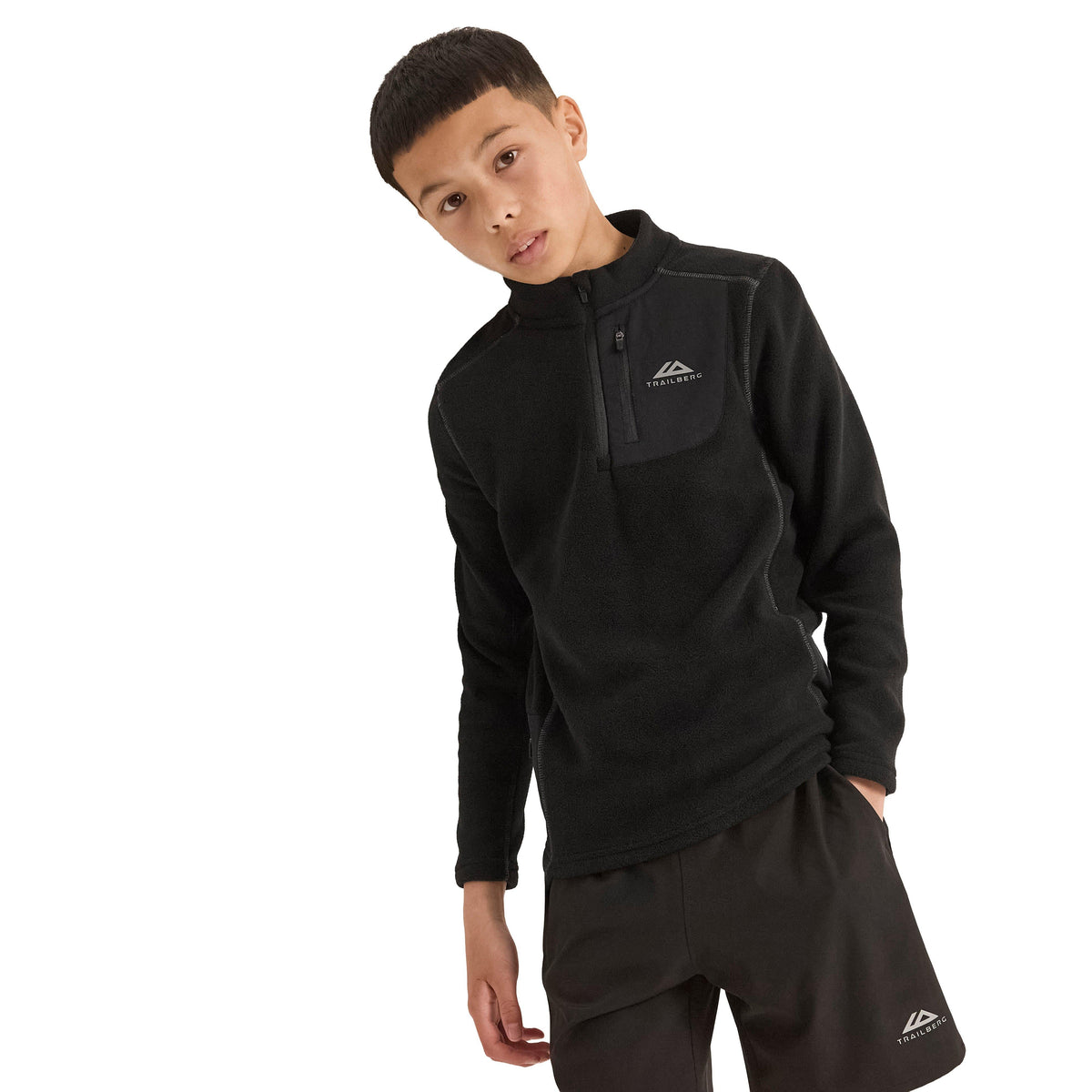 Boys Astra Microfleece ¼ Zip