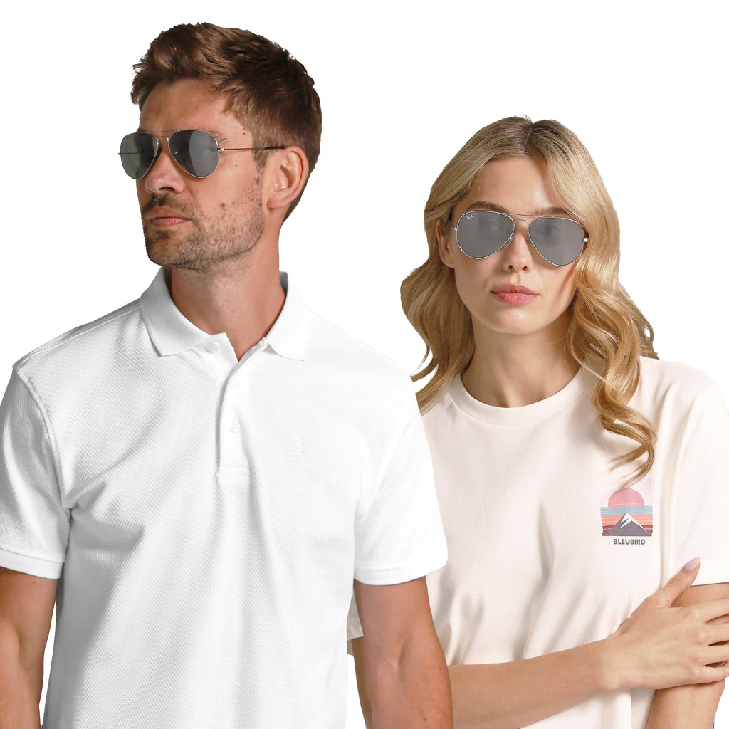 Aviator Mirror Sunglasses