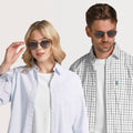 Hexagonal Gradient Sunglasses