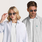 Hexagonal Gradient Sunglasses