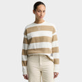 Women's Eva Striped Sweatshirt