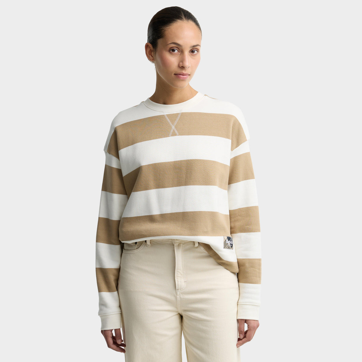 Women's Eva Striped Sweatshirt