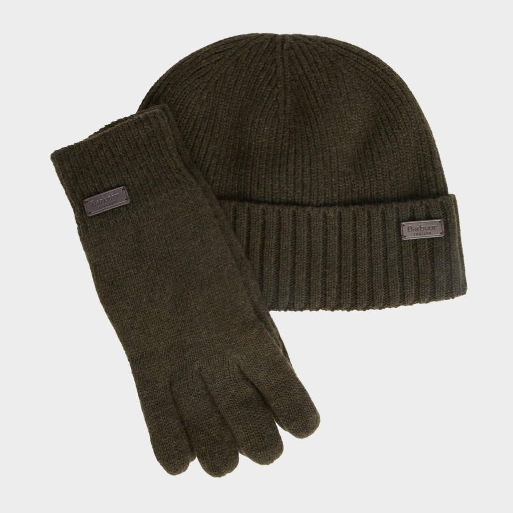 Men's Carlton Beanie and Gloves Gift Set