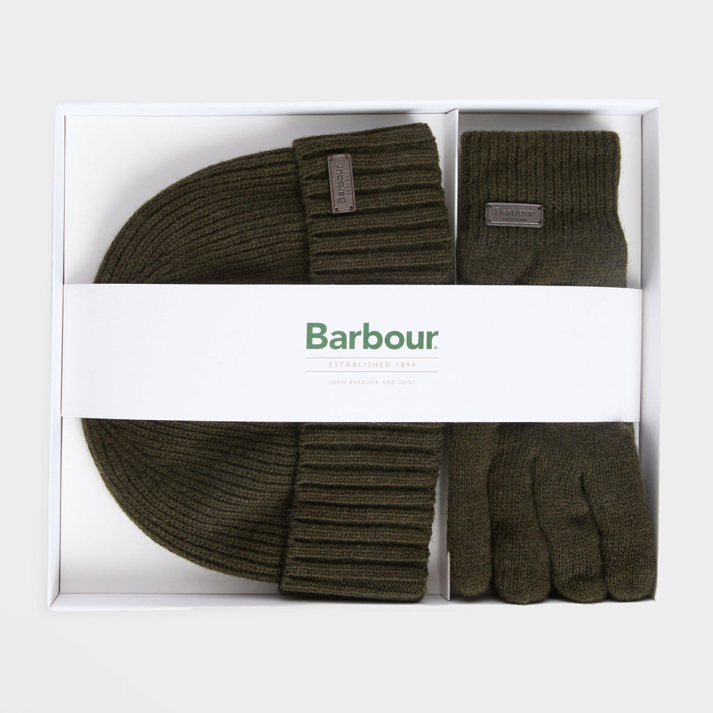 Men's Carlton Beanie and Gloves Gift Set