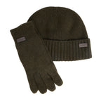 Men's Carlton Beanie and Gloves Gift Set