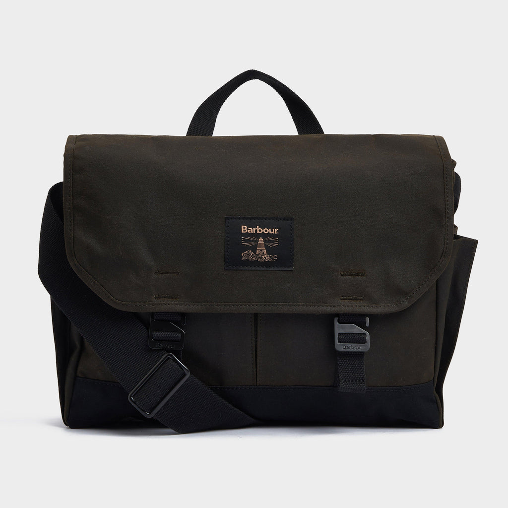 Field Waxed Satchel