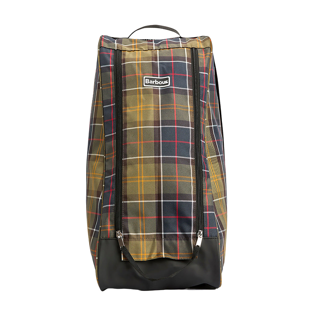 Tartan Wellington Boot Bag