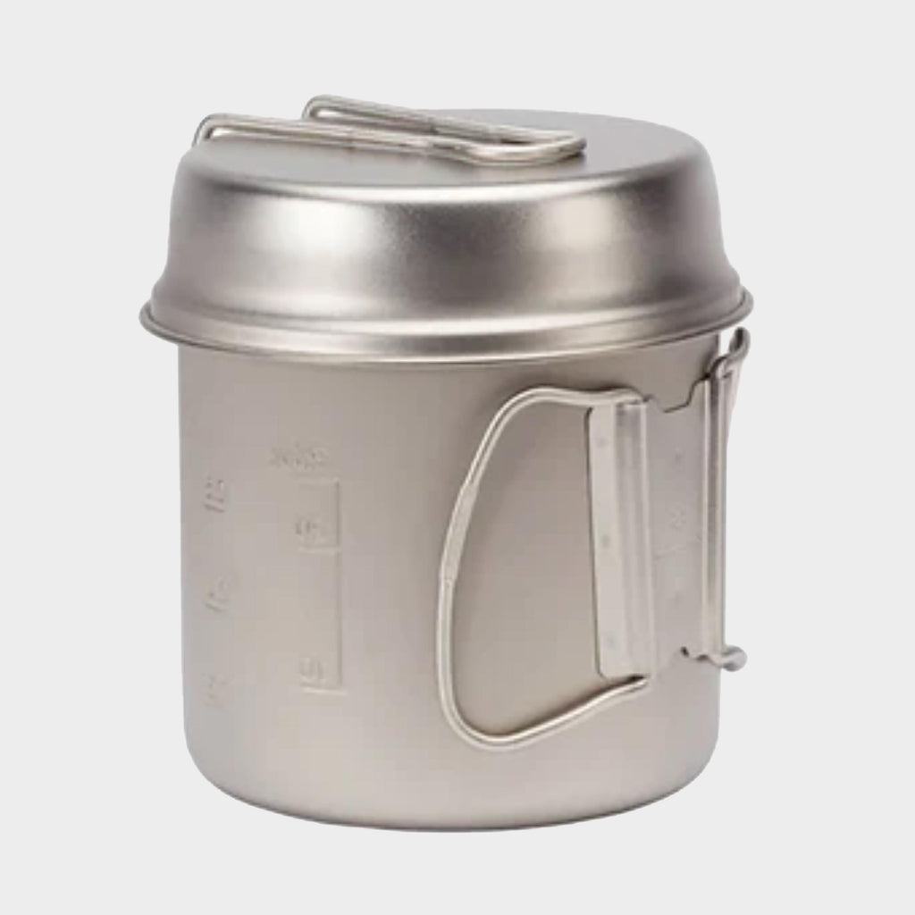 Trek 1400 Titanium Pot with Pan lid