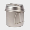 Trek 1400 Titanium Pot with Pan lid