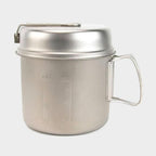 Trek 1400 Titanium Pot with Pan lid