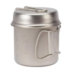 Trek 900 Titanium Pot with Pan lid