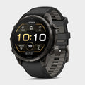 fenix® 9 Pro 47mm Carbon Grey DLC Titanium with Black/Pebble Grey Silicone Band