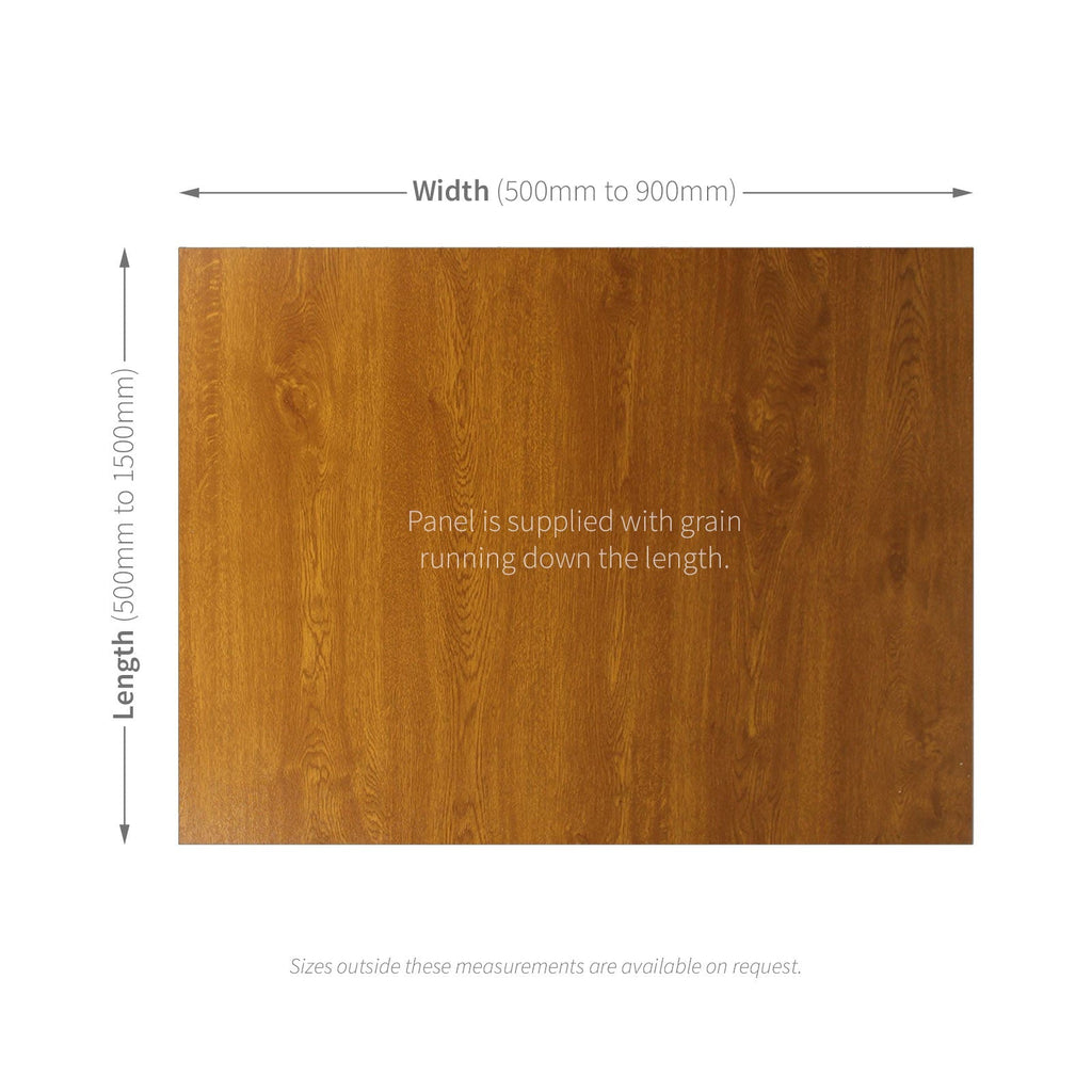 Golden Oak Door Panel Cut-to-Size
