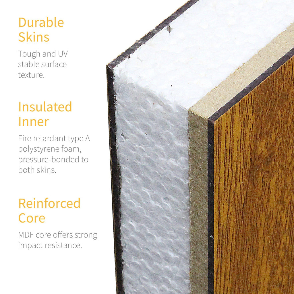 Golden Oak Door Panel Cut-to-Size