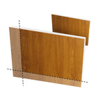 Golden Oak Door Panel Cut-to-Size