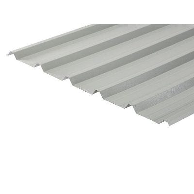 Cladco 32/1000 Box Profile PVC Plastisol Coated 0.5mm Metal Roof Sheet (Goosewing Grey) - All Sizes