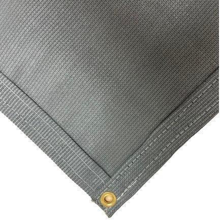 Gray 86% Super Shade Mesh Tarp 8' x 16'