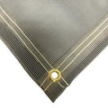 Vinyl Mesh Tarp - Gray - 30' x 60'