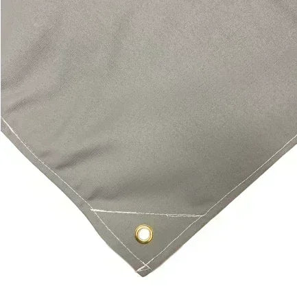 Gray Waterproof Canvas Tarps 12' x 16'