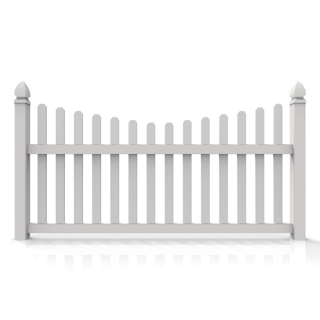 Traditional Scallop Dog Ear Picket DRT6