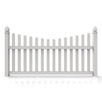 Traditional Scallop Dog Ear Picket DRT6