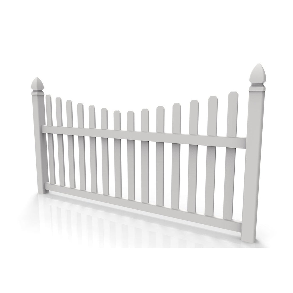 Traditional Scallop Dog Ear Picket DRT6