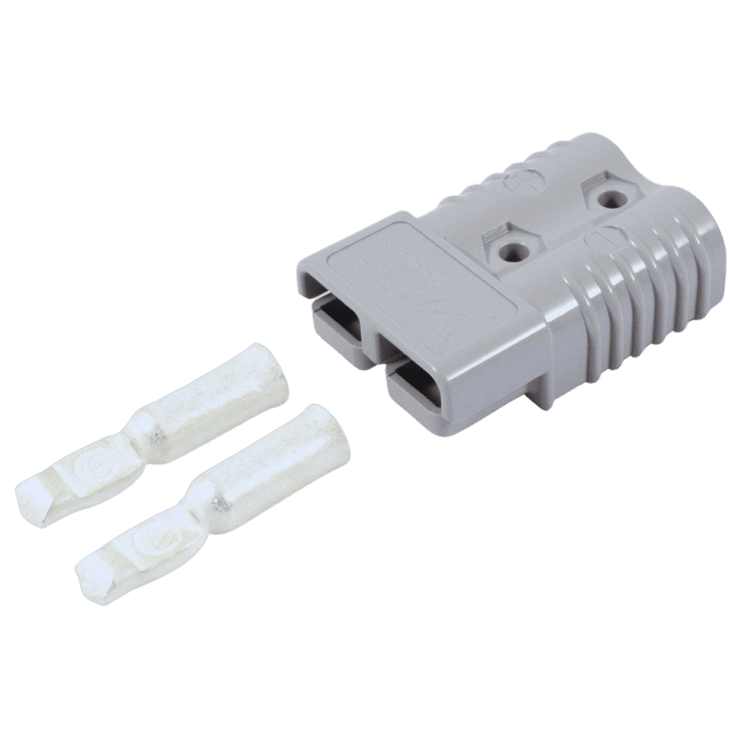 Genuine 120A Grey Anderson Plug Connector with 2AWG Contacts
