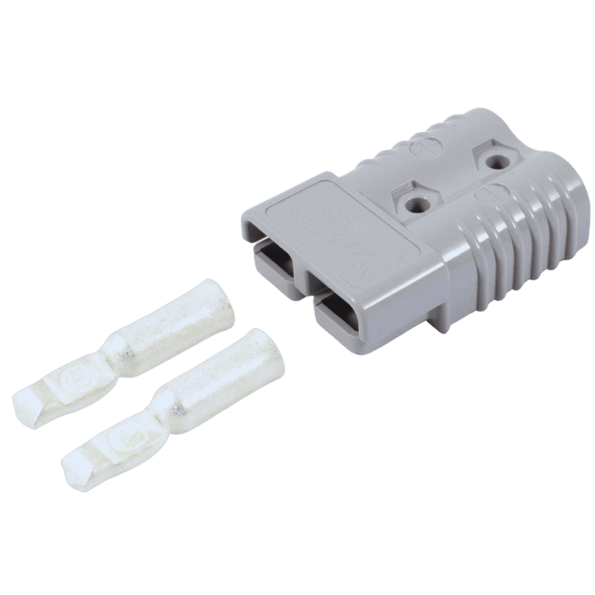 Genuine 120A Grey Anderson Plug Connector with 2AWG Contacts