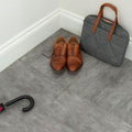 SISU Dryback Vinyl Flooring Tiles - 457mm x 457mm (20 Pack) - Grey Limestone