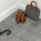 SISU Dryback Vinyl Flooring Tiles - 457mm x 457mm (20 Pack) - Grey Limestone