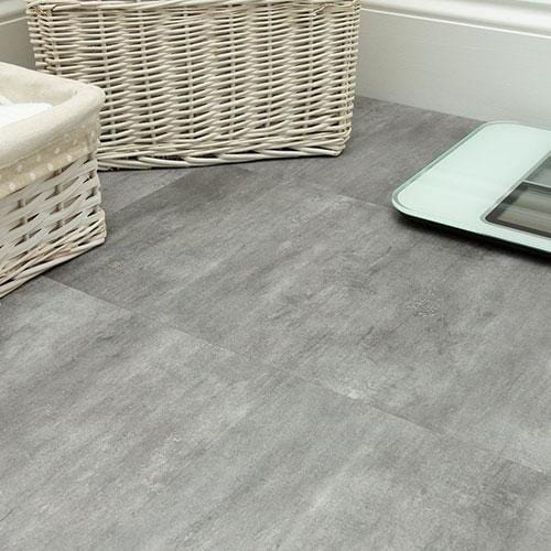 SISU Click Vinyl Flooring Tiles - 305mm x 610mm (10 Pack) - Grey Limestone