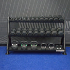 Gronk Fitness 3 Tier Dumbbell/Kettlebell Rack