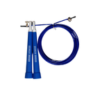 Gronk Jump Rope Blue L118in Cable, Handle 5.5in