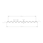 Gutta Guttapral K10 Corrugated Bitumen Sheet