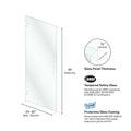 Doors - Tempered Glass Shower Door Panel